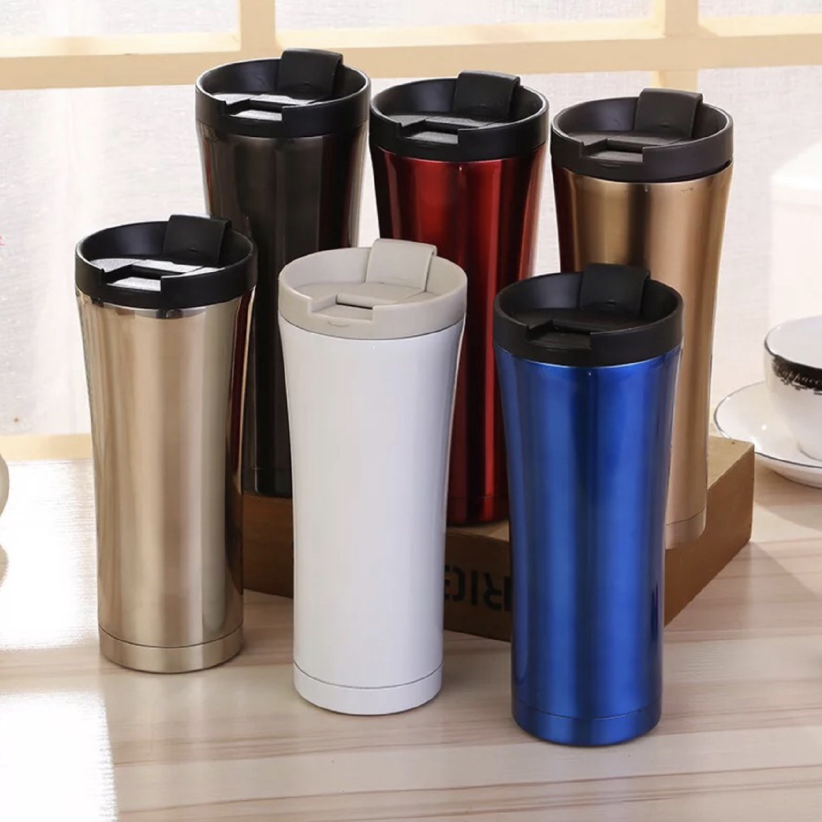 Sleek Double Wall Stainless Steel Tumbler (500ml)